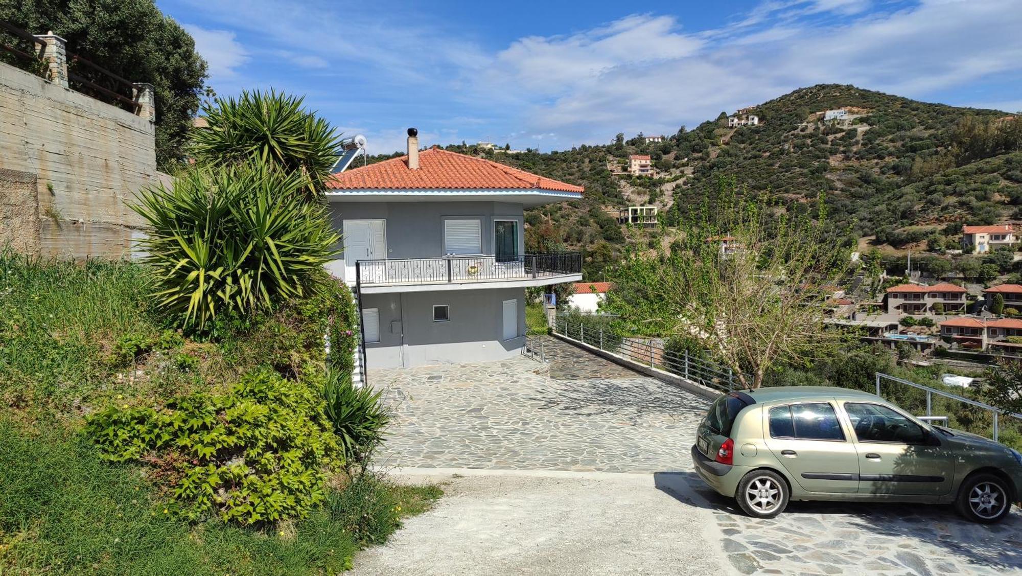 Aegean Beachfront Petriaí Екстериор снимка