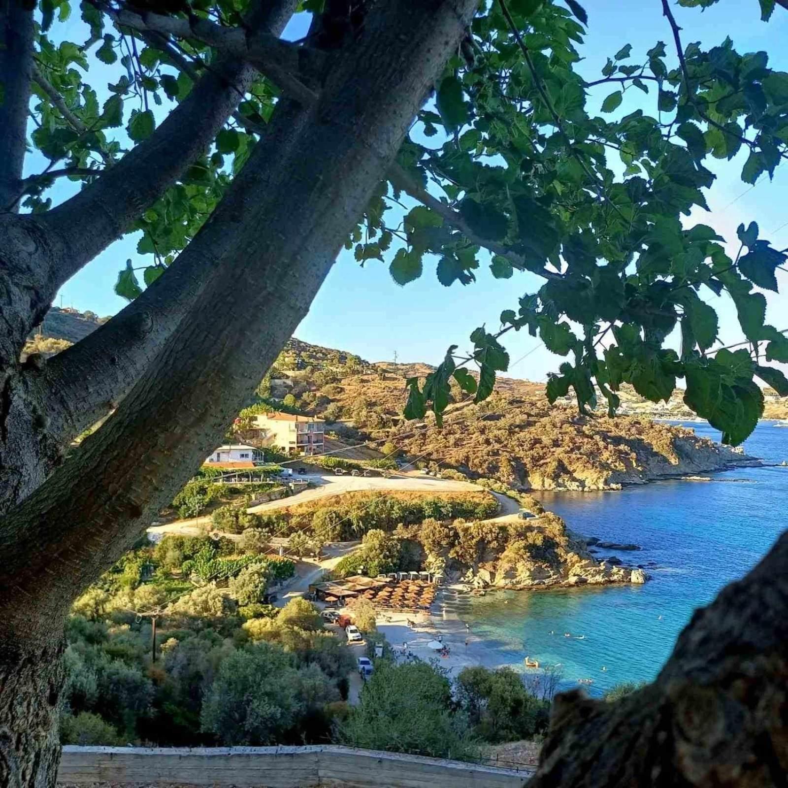 Aegean Beachfront Petriaí Екстериор снимка